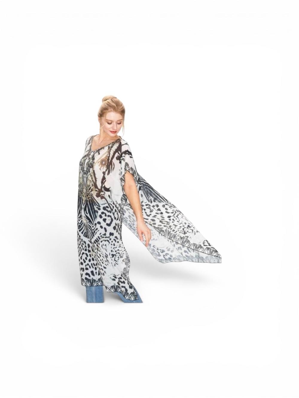 Animal Print Fashion Kimono